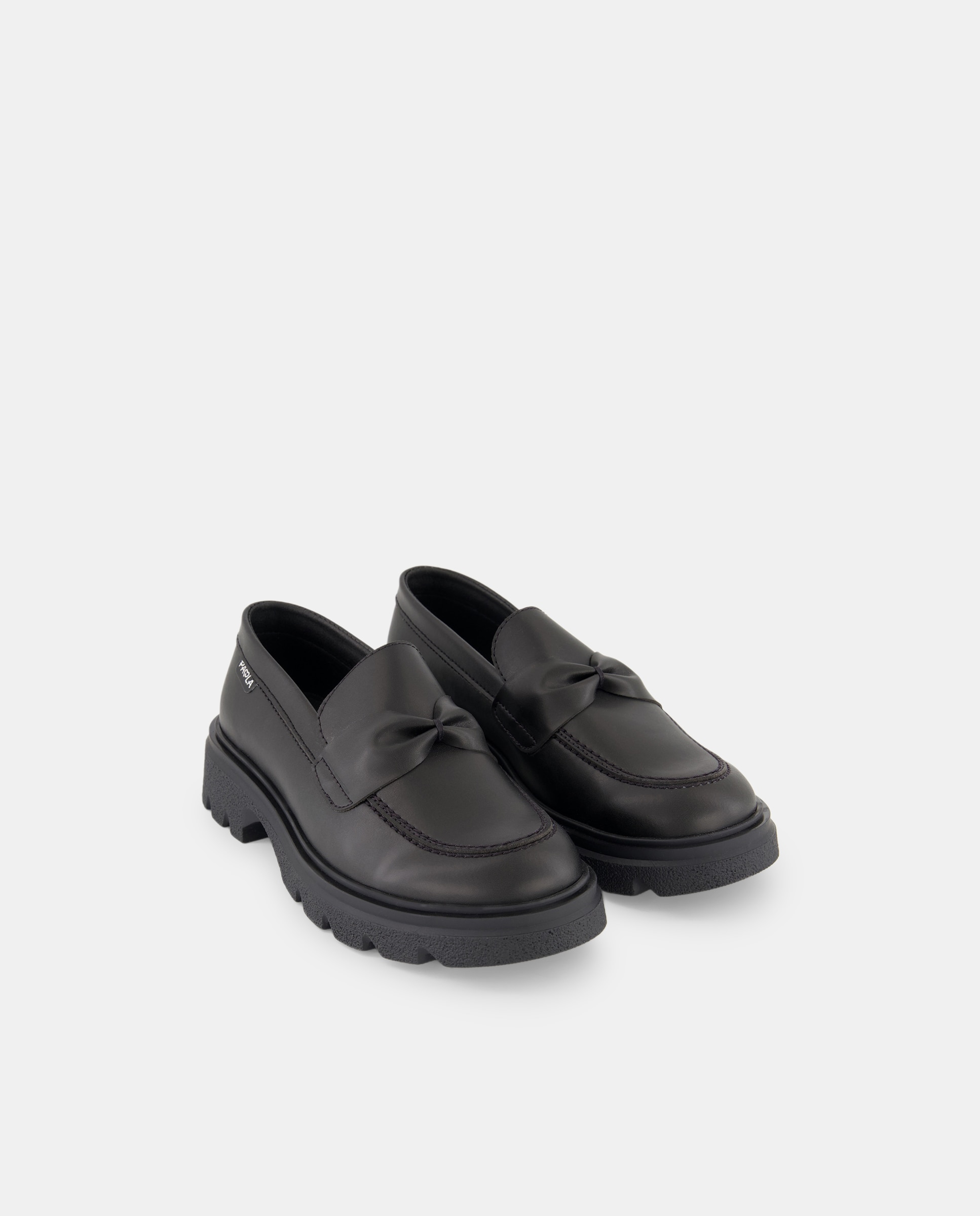Mocassins para Uniforme Escolar Paola Preto-3