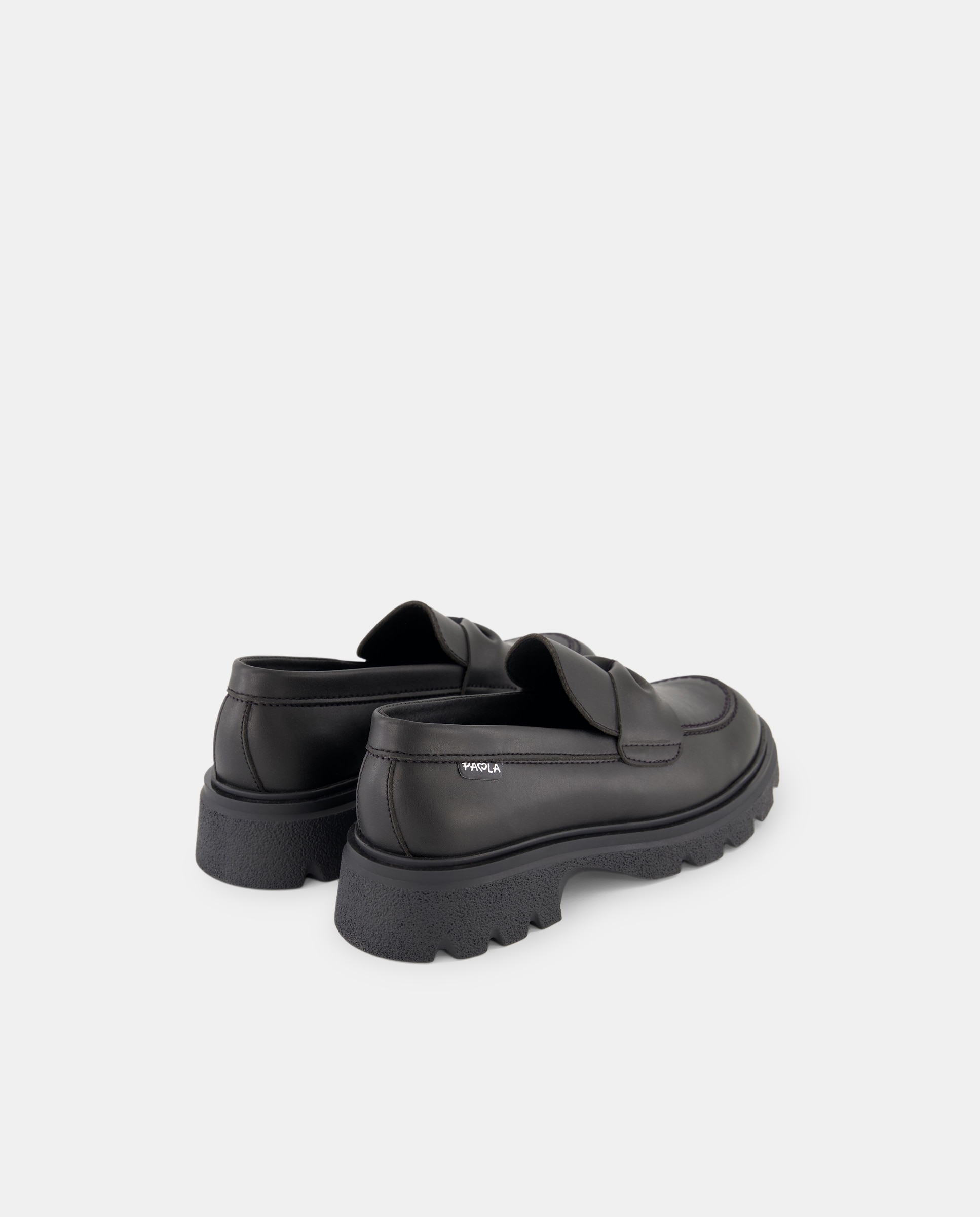 Mocassins para Uniforme Escolar Paola Preto-4