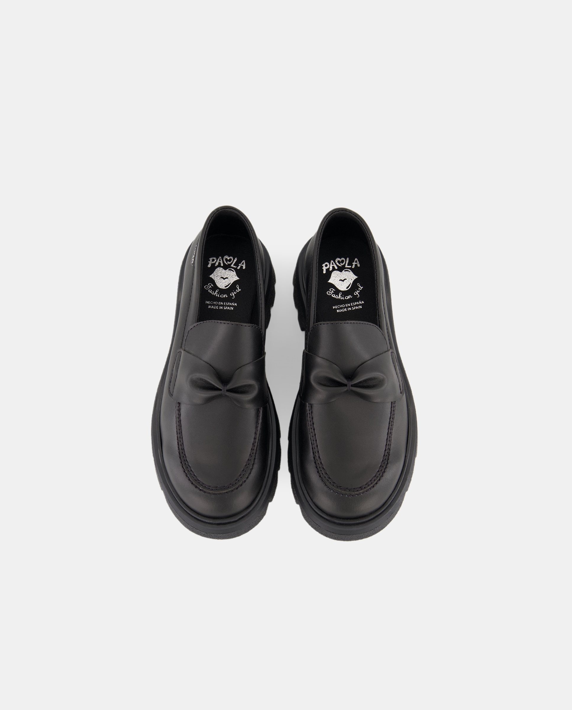 Mocassins para Uniforme Escolar Paola Preto-5