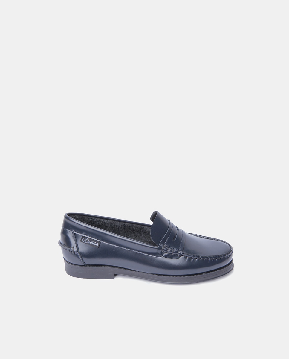 Mocassins Escolares - Azul-Marinho Azul-marinho-2