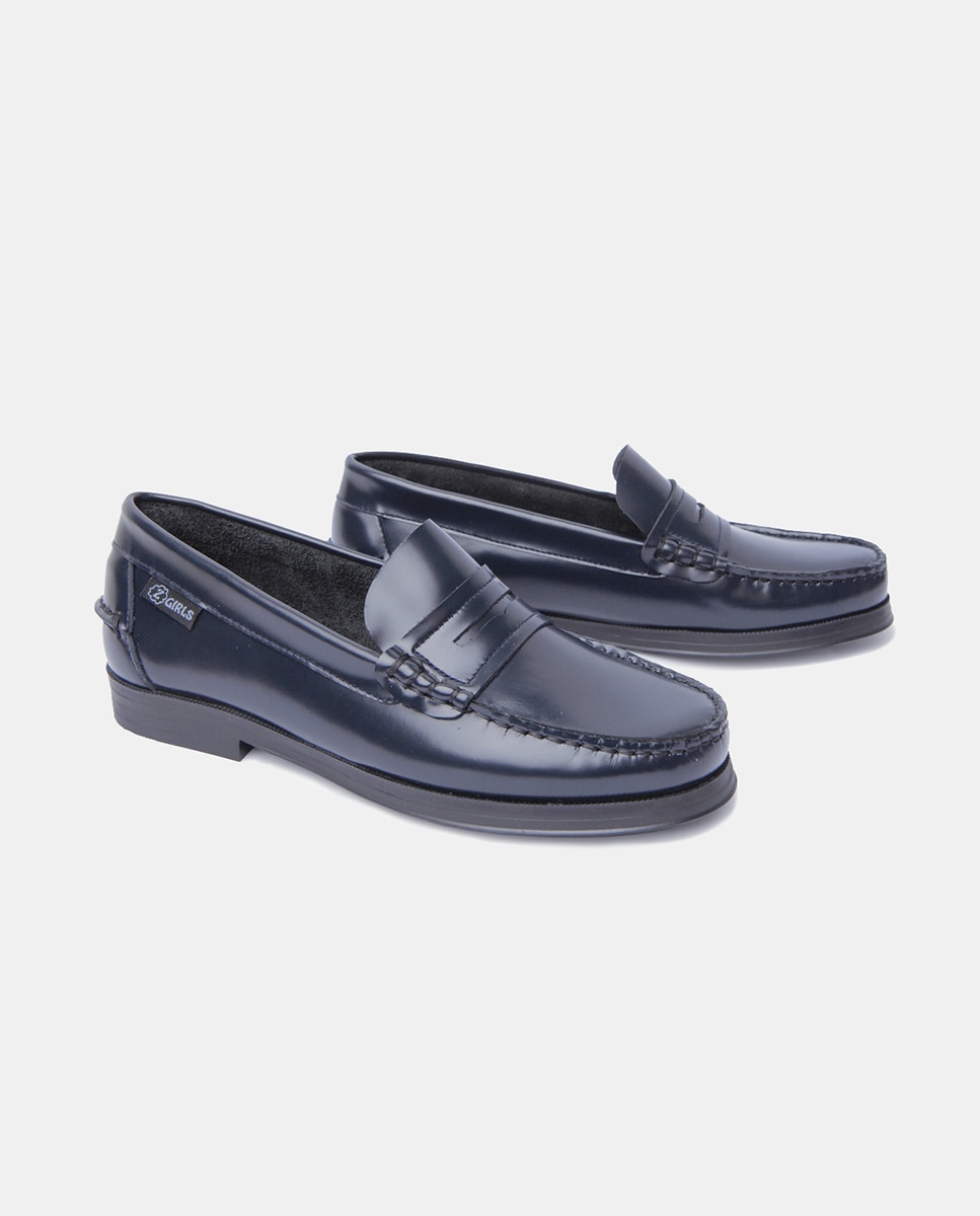 Mocassins Escolares - Azul-Marinho Azul-marinho-3