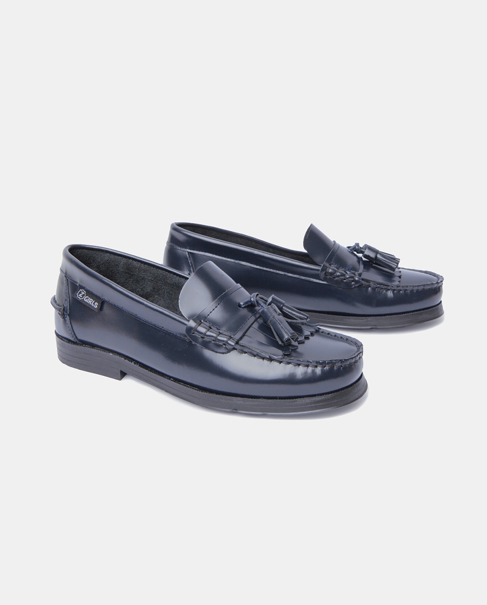 Mocassins Escolares - Azul-Marinho ZGirls Azul-marinho-3