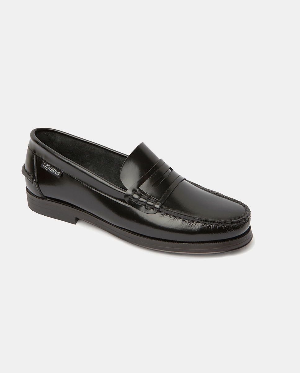 Mocassins Escolares - Azul-Marinho ZGirls Preto-2