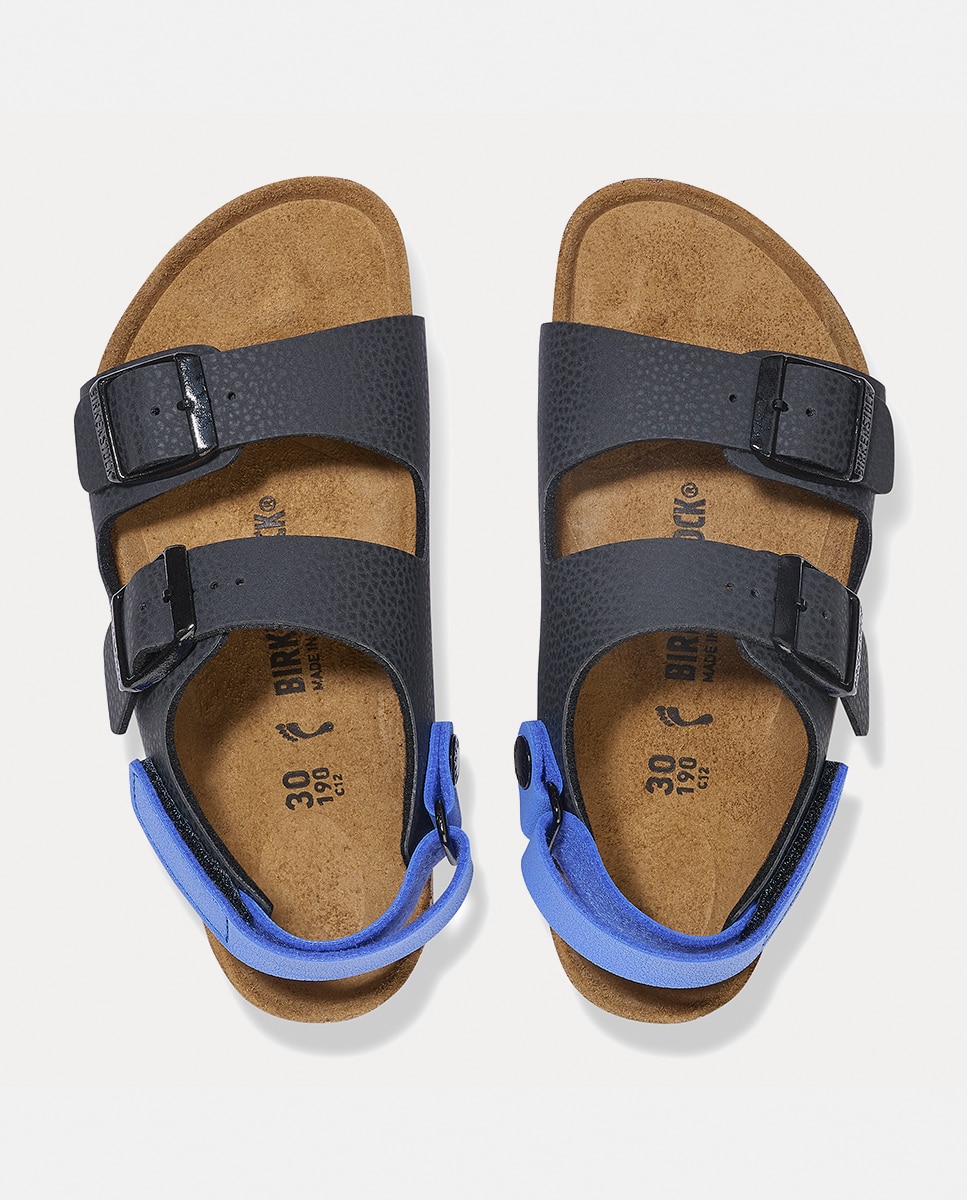 Sandálias Arizona KIDS Birko Flor Sparkling Birkenstock Prata-3