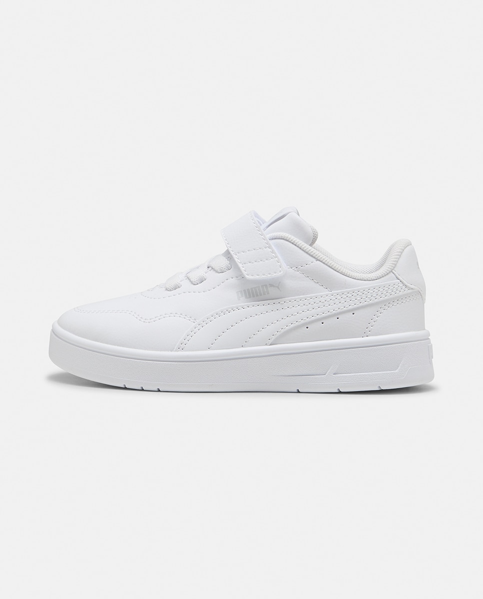 Sapatilhas Casual de Criança Court Lally AC+ PS Puma Branco-2