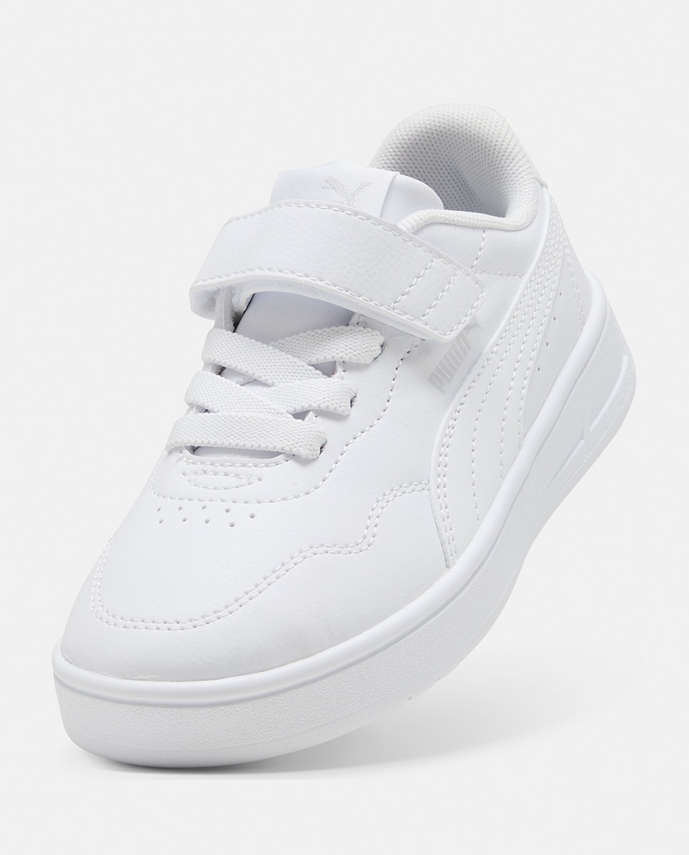 Sapatilhas Casual de Criança Court Lally AC+ PS Puma Branco-4