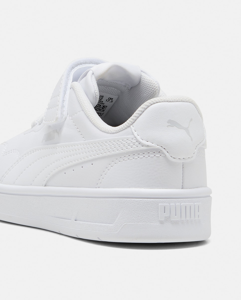 Sapatilhas Casual de Criança Court Lally AC+ PS Puma Branco-5