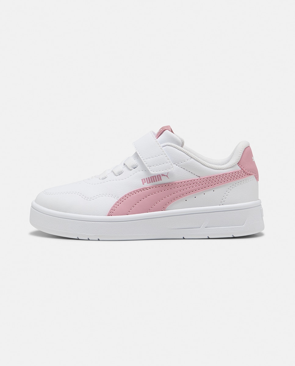 Sapatilhas Casual de Criança Court Lally AC+ PS Puma Branco-2