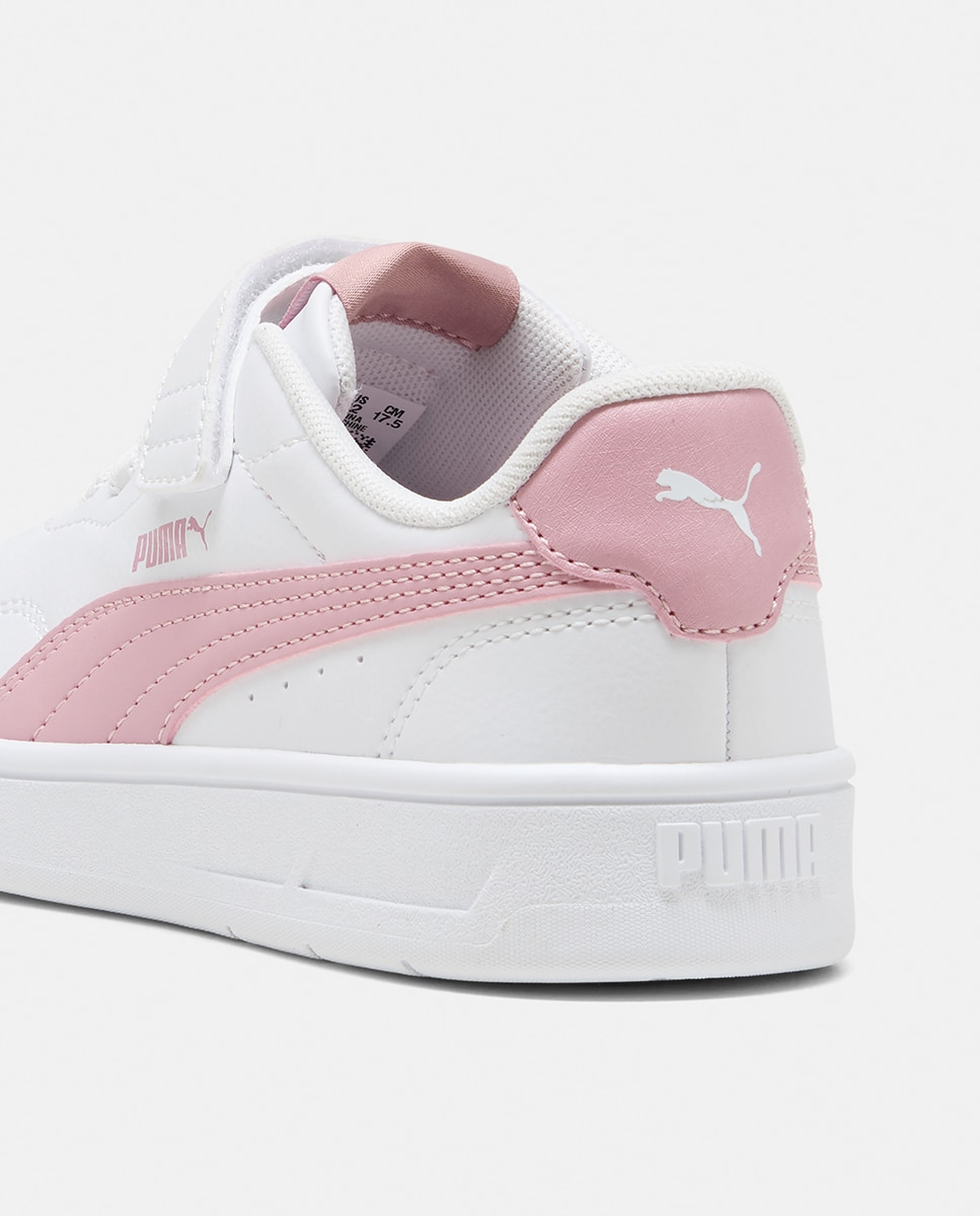 Sapatilhas Casual de Criança Court Lally AC+ PS Puma Branco-5
