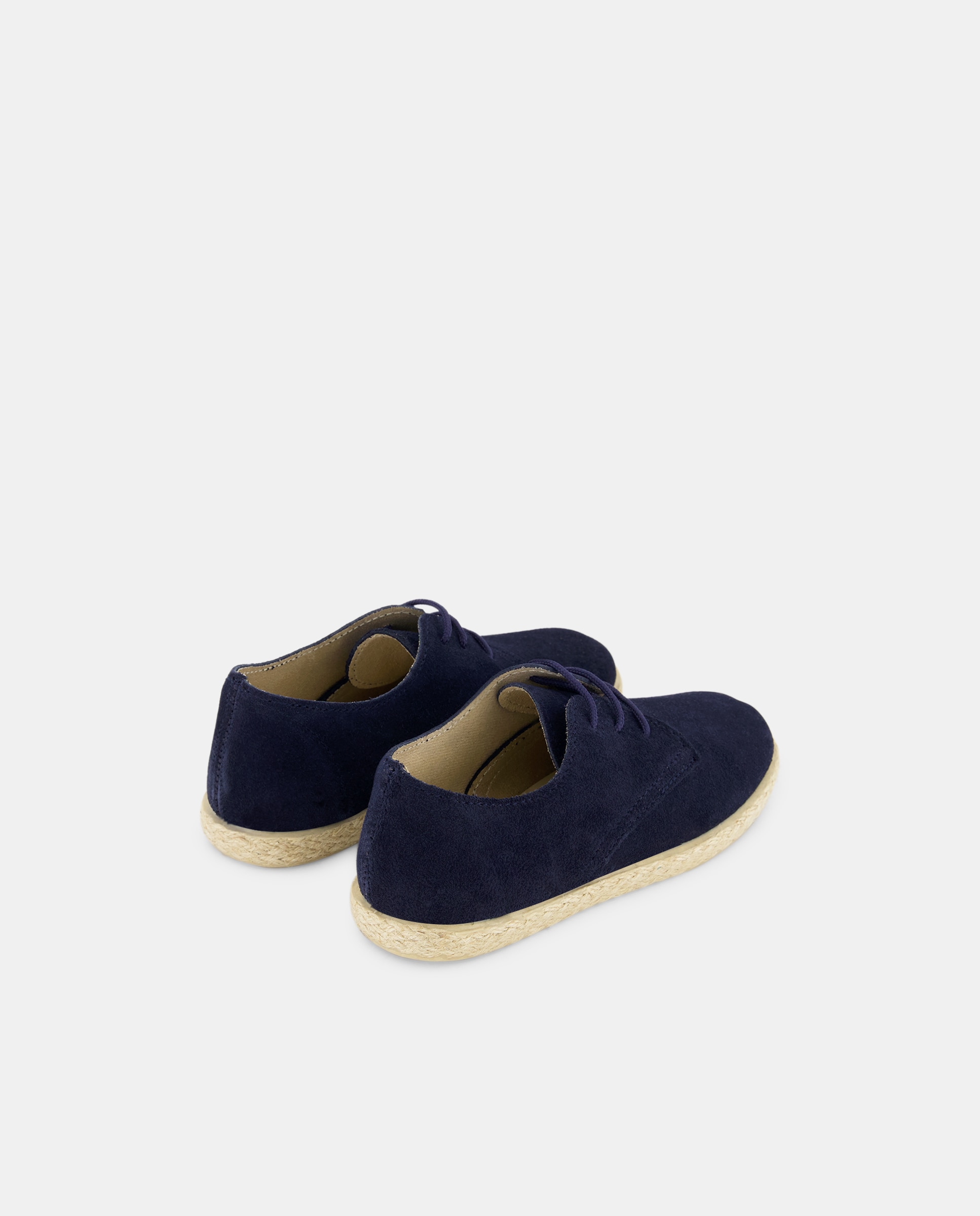 Bluchers em Croute com Juta Azul-marinho-3