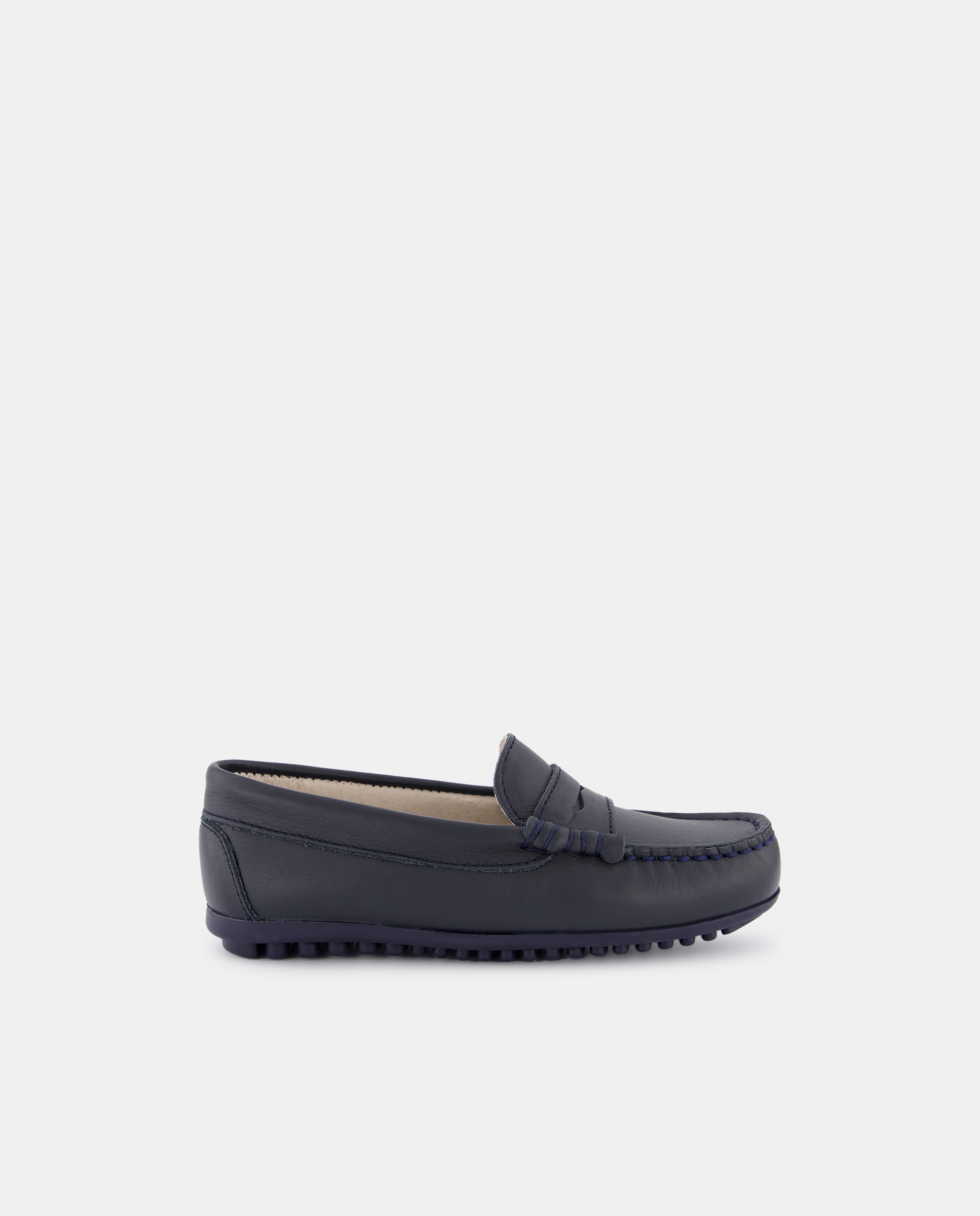 Imagem 0 de Mocassins com Travessão e em Pele