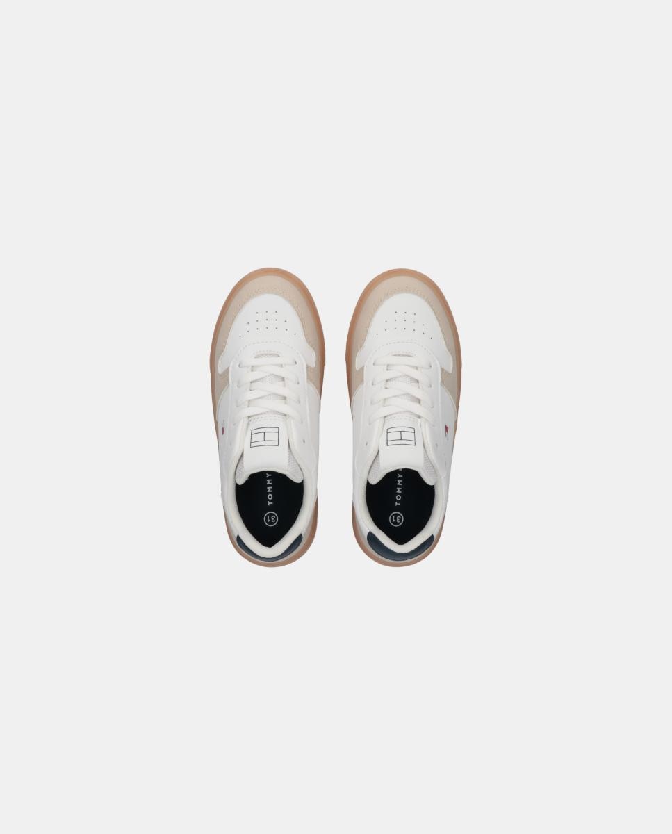 Sapatilhas de Atacadores Bicolor Tommy Hilfiger Branco-2