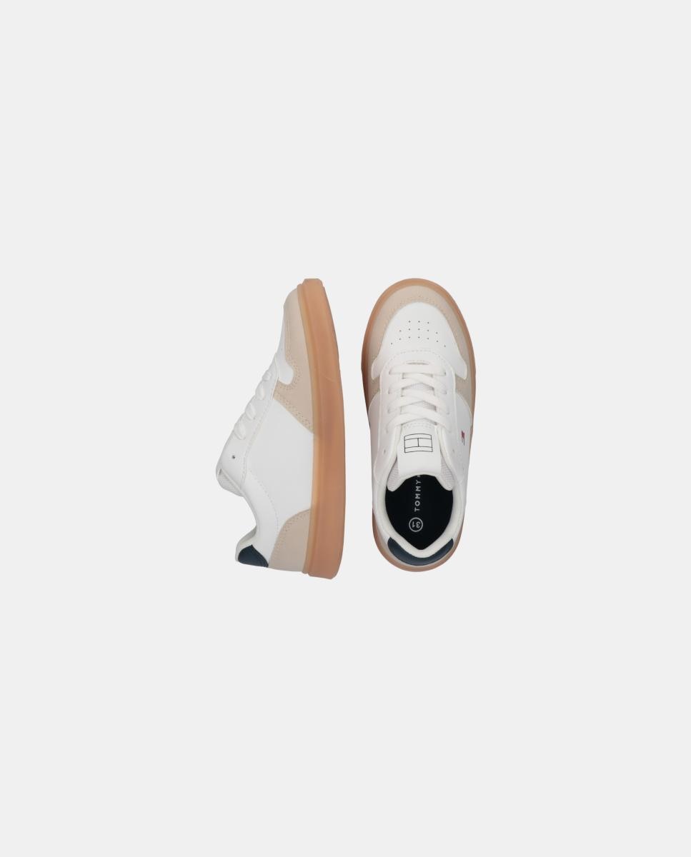 Sapatilhas de Atacadores Bicolor Tommy Hilfiger Branco-3