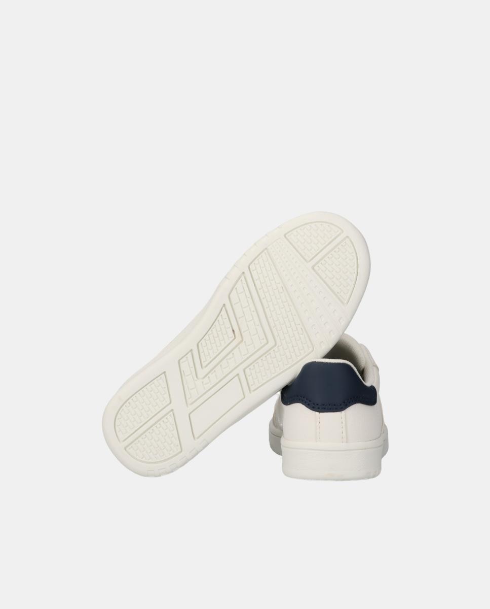 Sapatilhas de Atacadores com Biqueira em Croute Tommy Hilfiger Branco-4