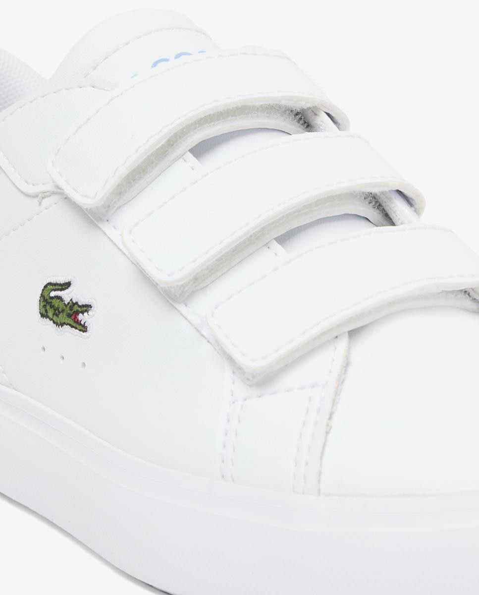 Sapatos Desportivos Powercourt de Criança com Degradé Lacoste Branco-6