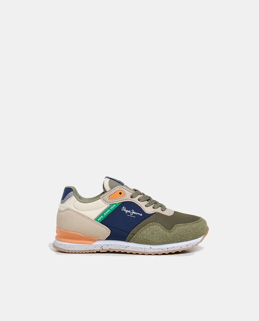 Imagem 0 de Sapatilhas Estilo Running com Detalhes em Contraste