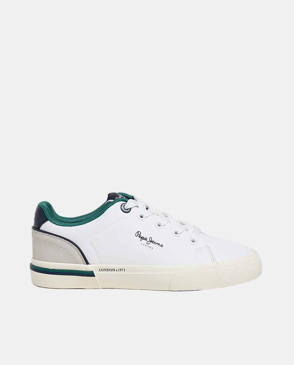 Imagem 0 de Sapatilhas Vulcanizadas de Corte Baixo com Detalhes em Contraste