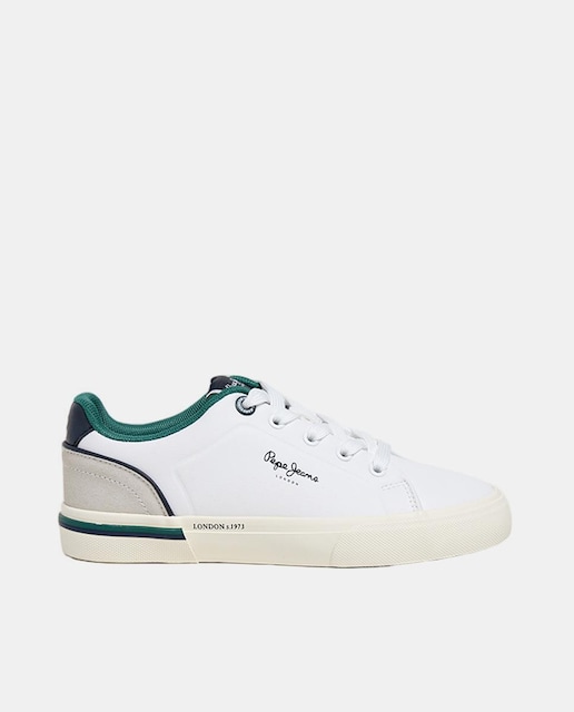 Imagem 0 de Sapatilhas Vulcanizadas de Corte Baixo com Detalhes em Contraste