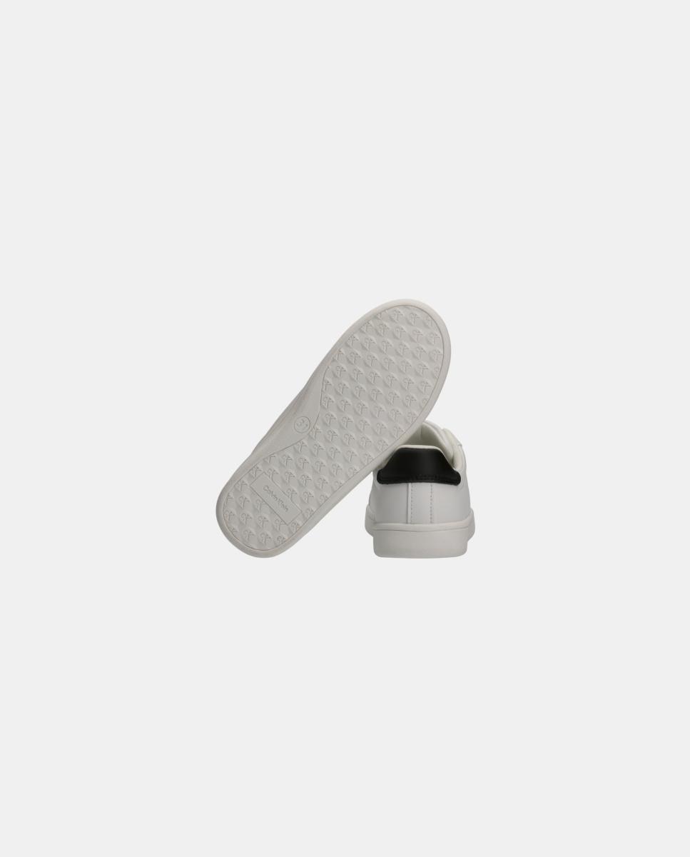 Sapatilhas Básicas de Atacadores Branco-5