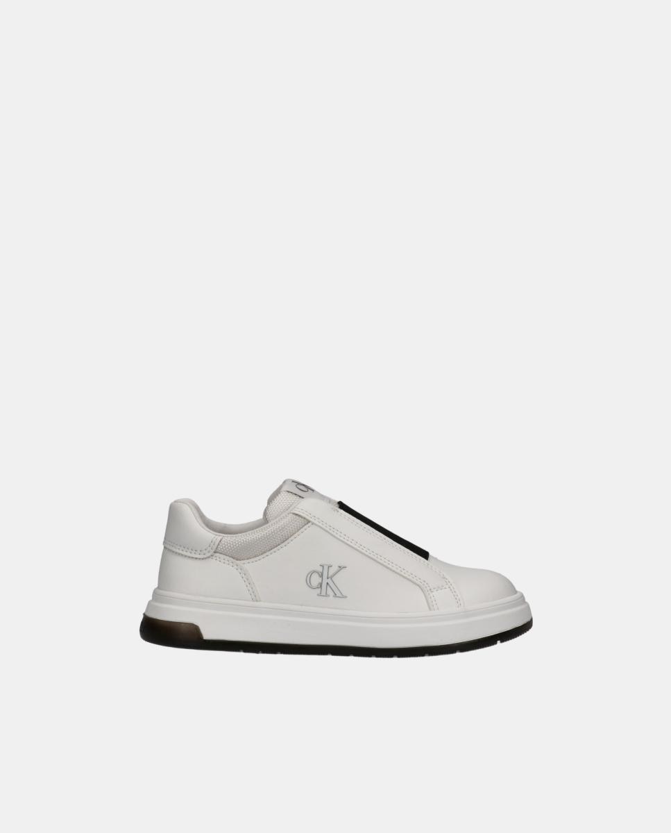 Sapatilhas com Elástico Calvin Klein Branco-2