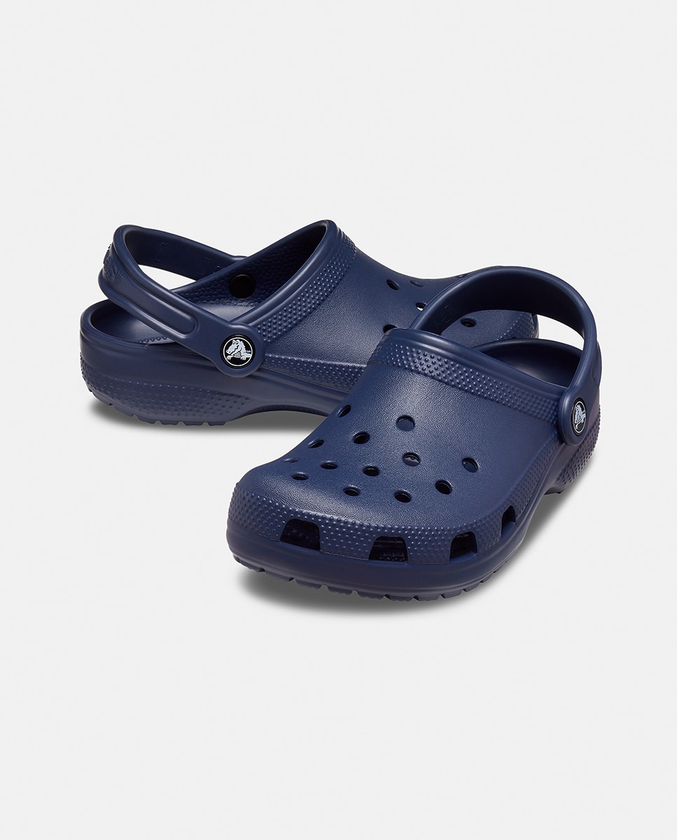 Zuecos de niños Classic Clog Crocs - Azul oscuro Azul oscuro-2
