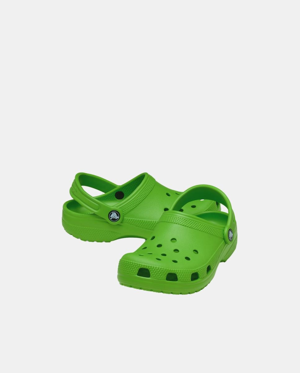 Socas de Criança Classic Clog Verde-2