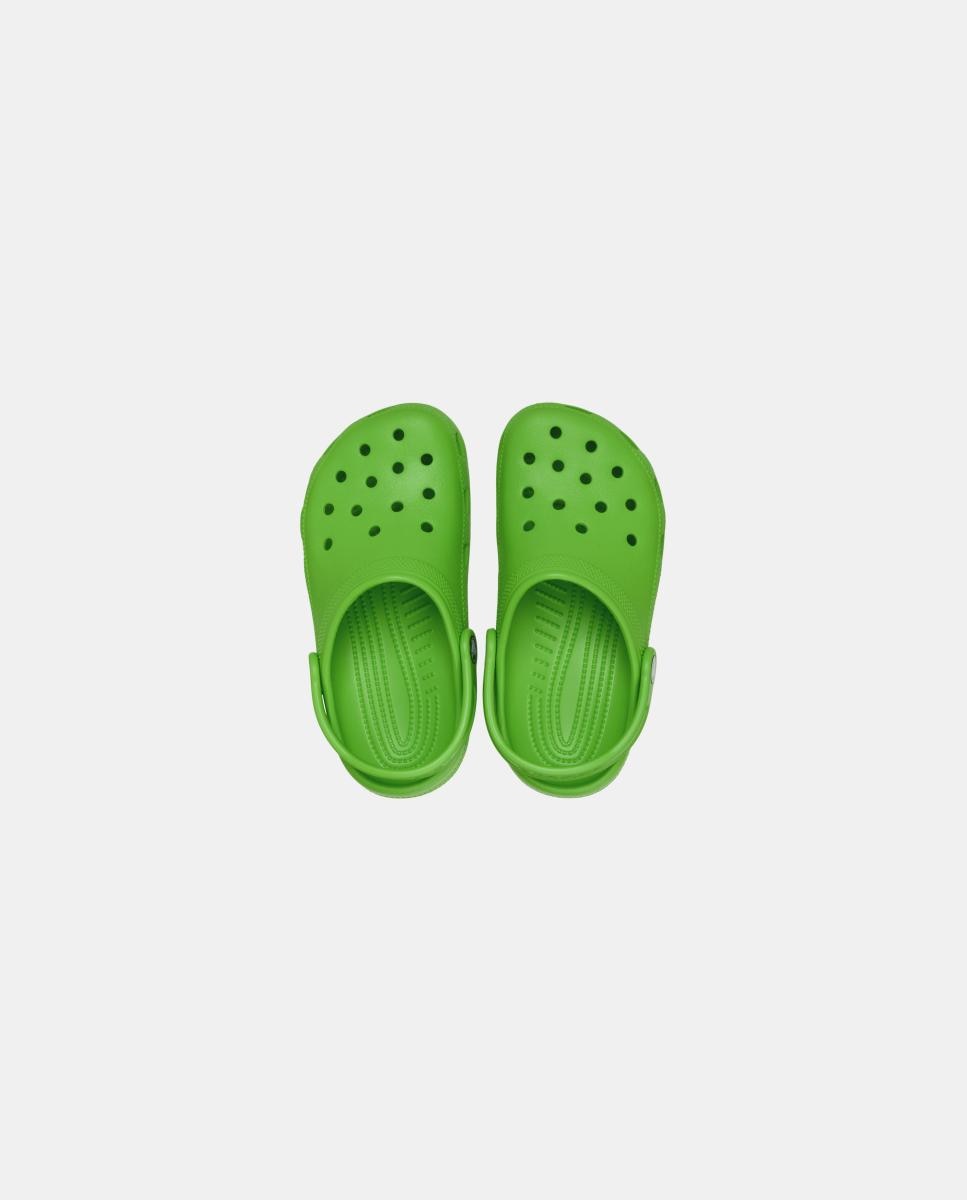 Socas de Criança Classic Clog Verde-3