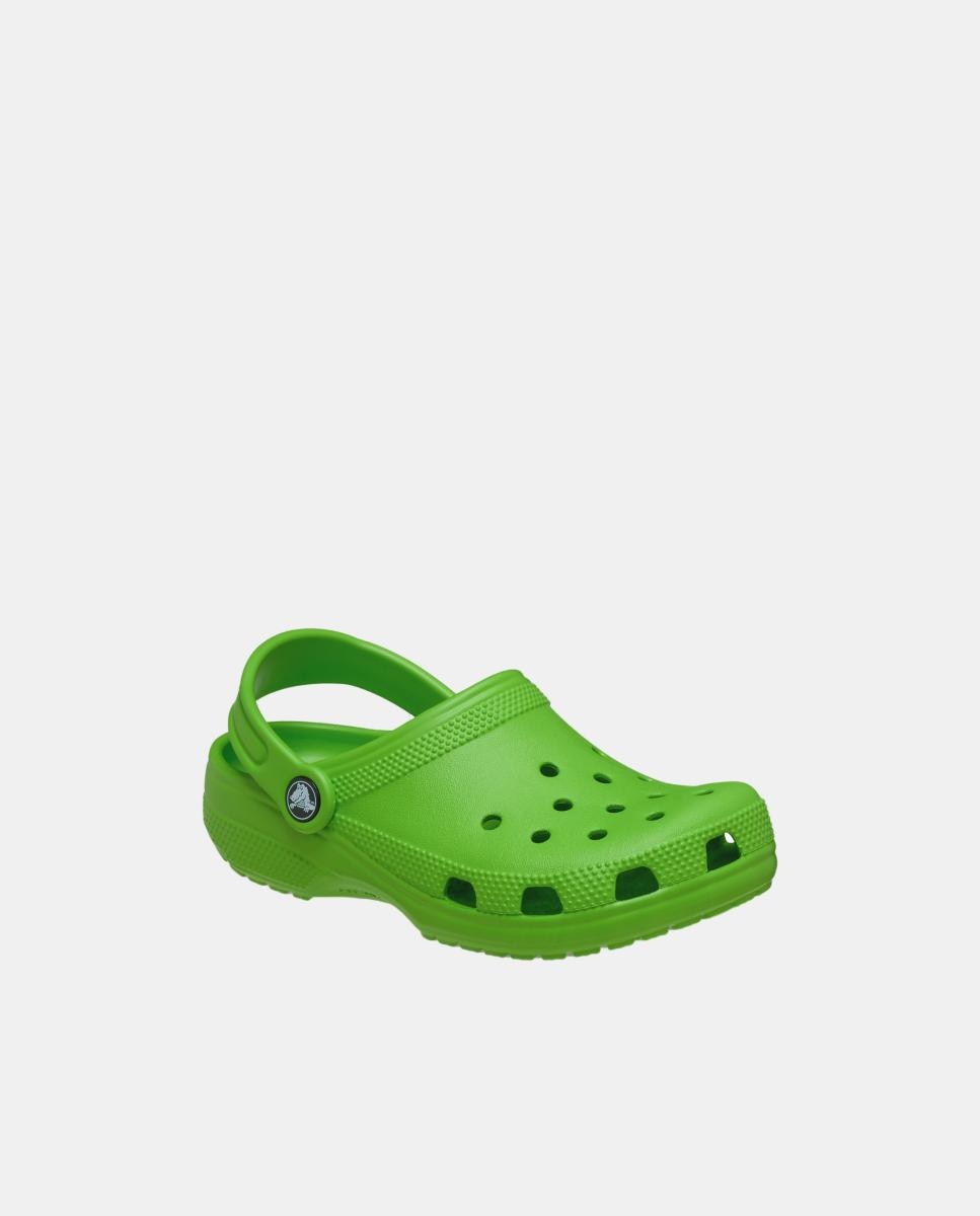 Socas de Criança Classic Clog Verde-4