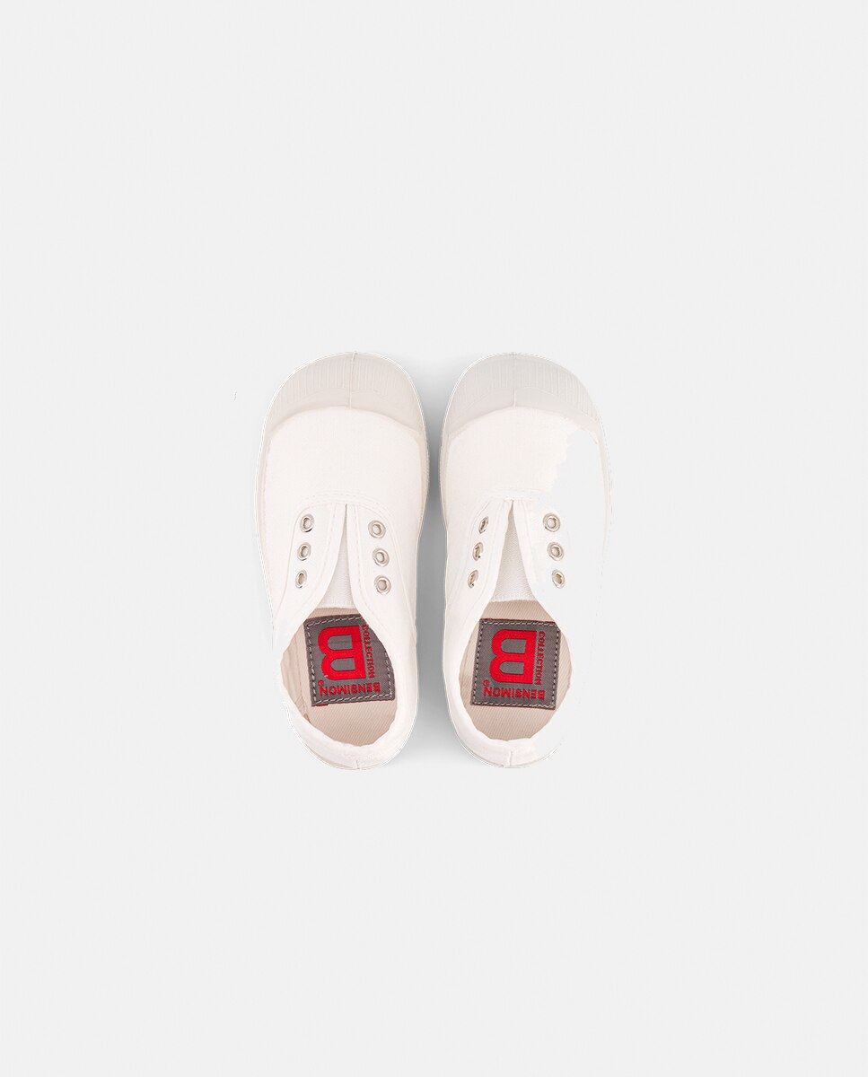 Zapatillas de Lona - Bensimon - Blanco Blanco-2