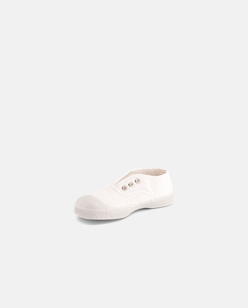 Zapatillas de Lona - Bensimon - Blanco Blanco-4