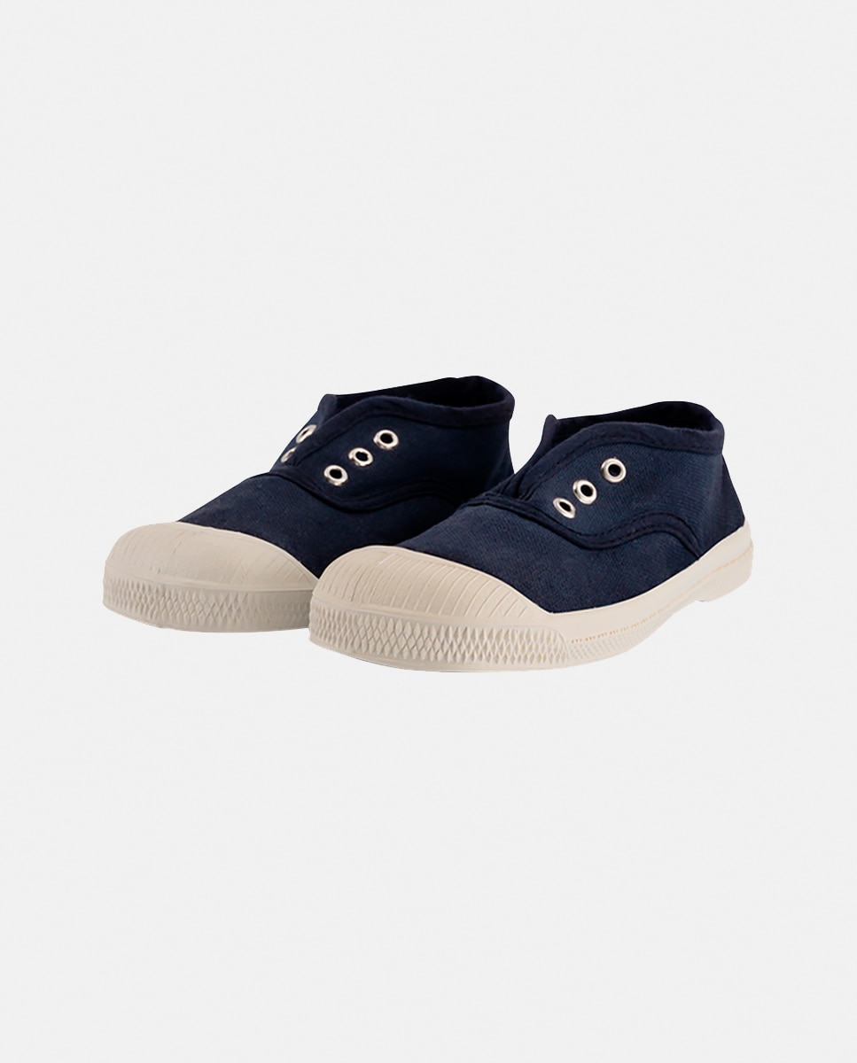 Sapatilhas de Lona Bensimon Azul-marinho-2