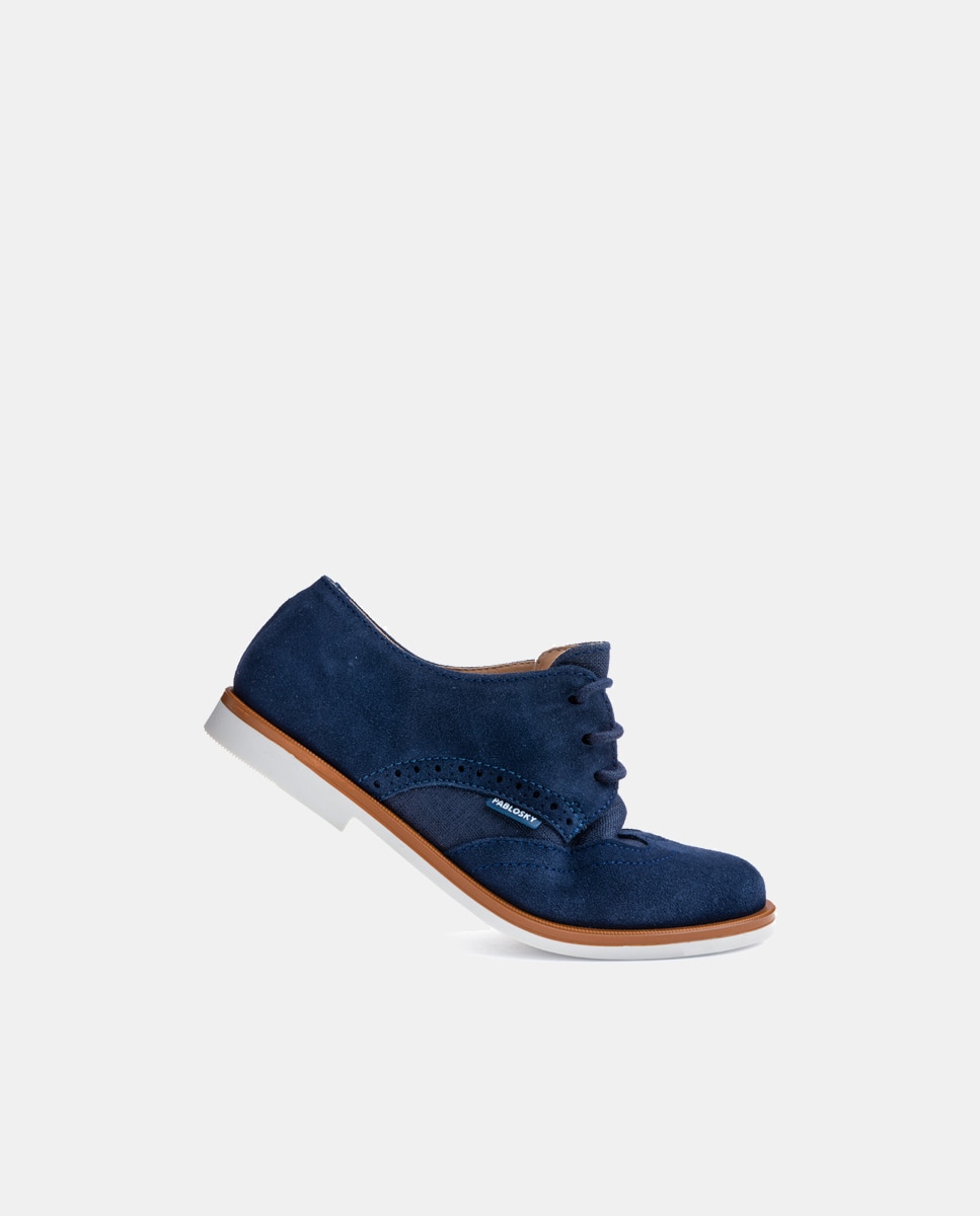 Sapatos de Cerimónia Pablosky Azuis-3