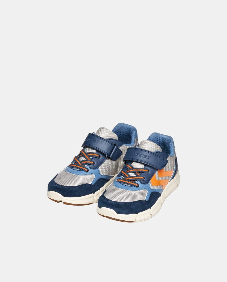 Sapatilhas Transpiráveis e Amortecidas Geox Multicolor-3