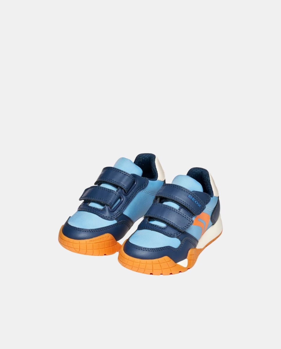 Sapatilhas Transpiráveis Geox Azul Royal-2