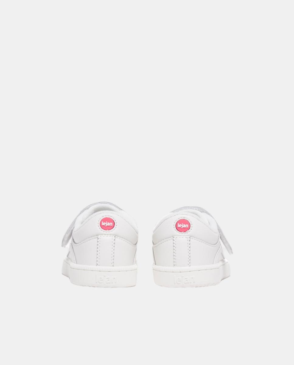 Sapatilhas Lejan One® Kids Weekdays Branco Total-4