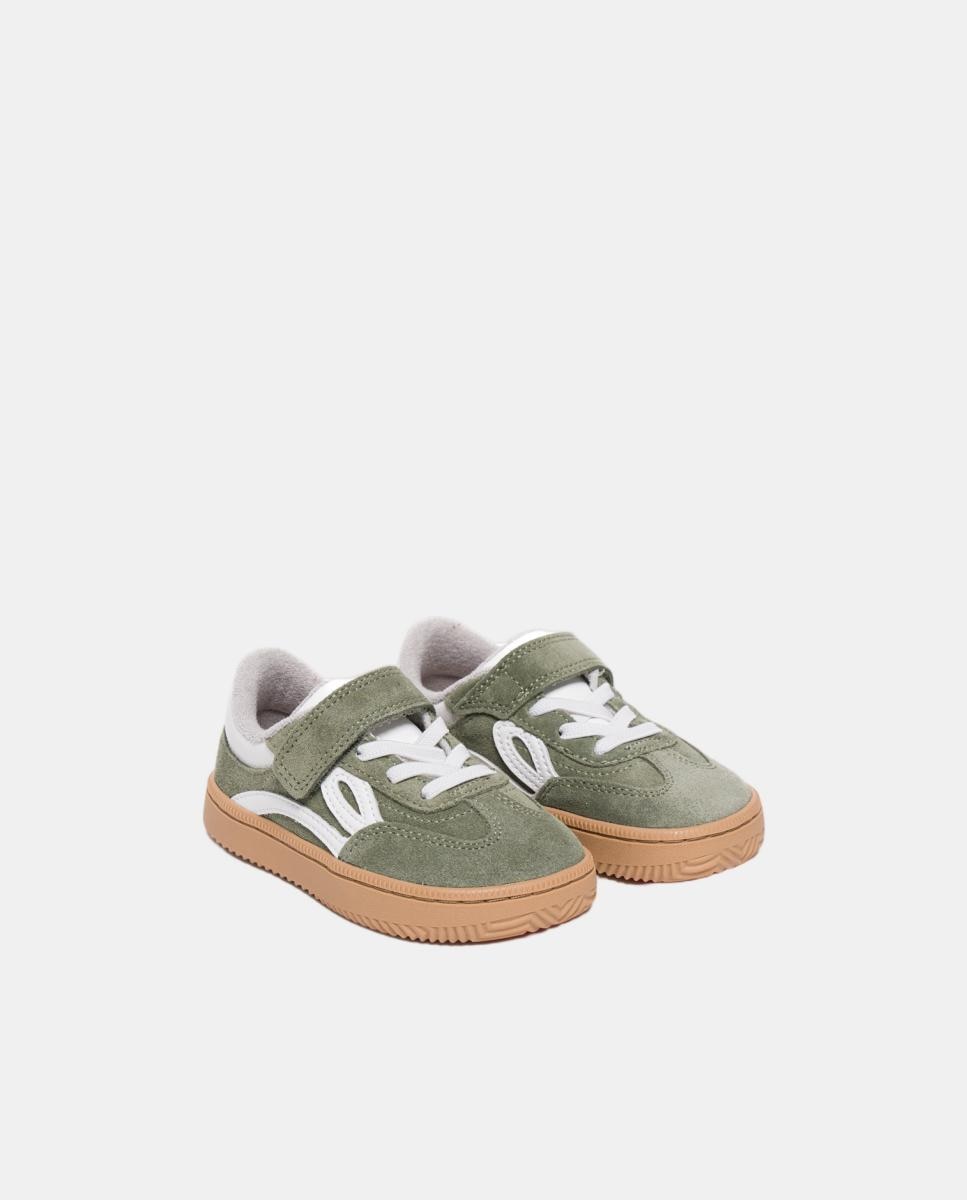 Sapatilhas de pele One® Kids Verde-5