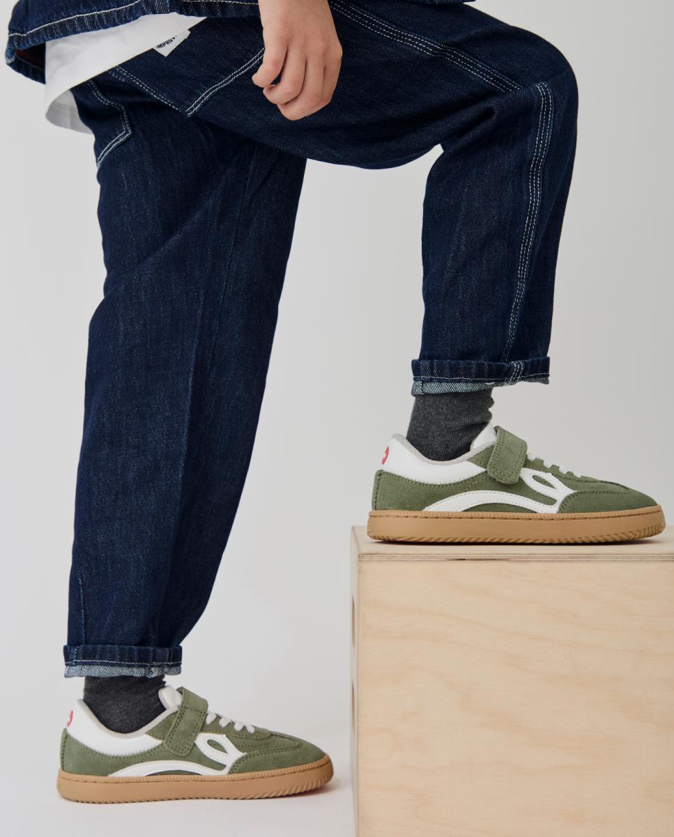 Sapatilhas de pele One® Kids Verde-10