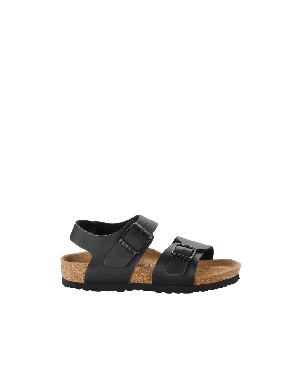 Sandálias pretas com fivelas Birkenstock Preto-1