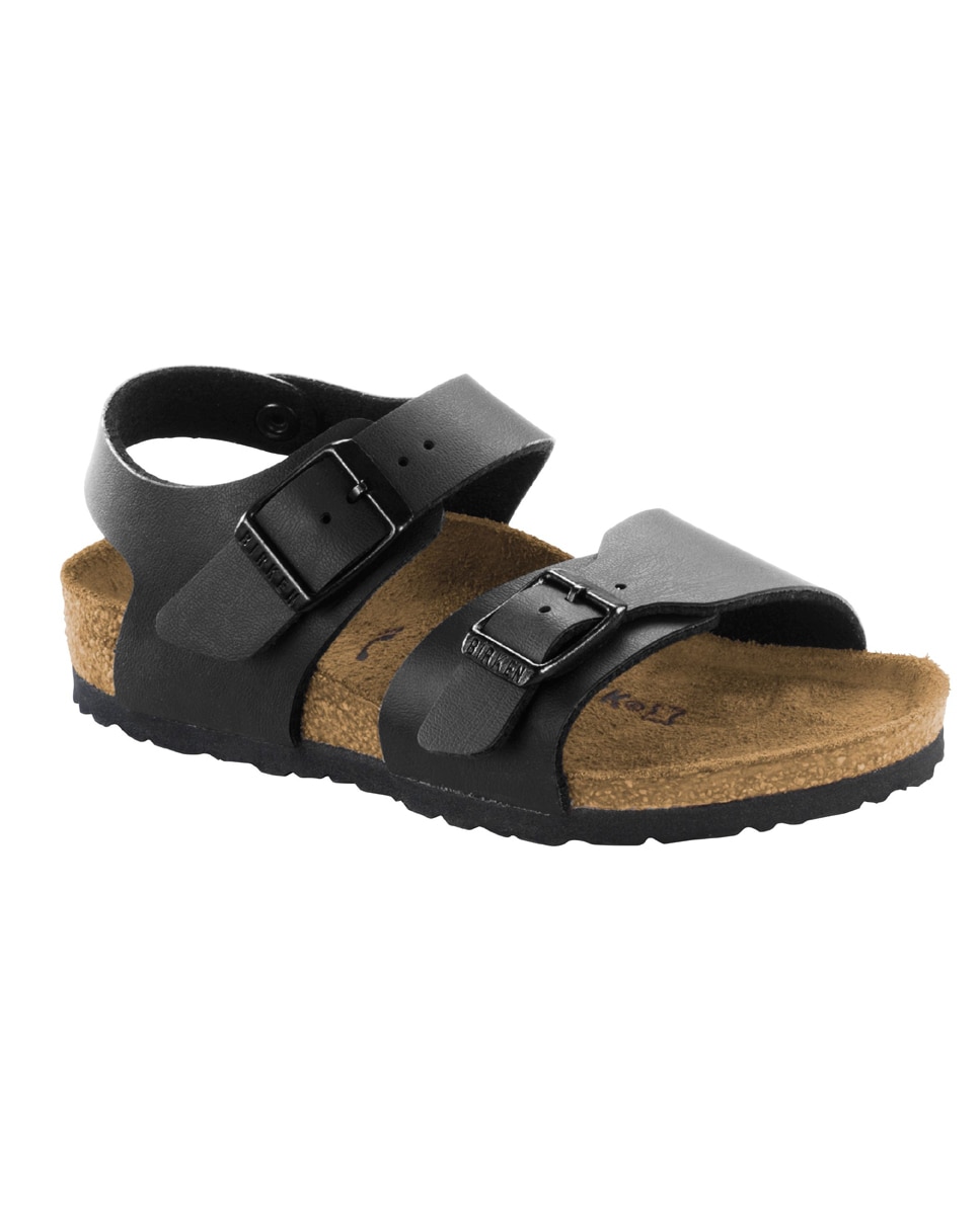 Sandálias pretas com fivelas Birkenstock Preto-2