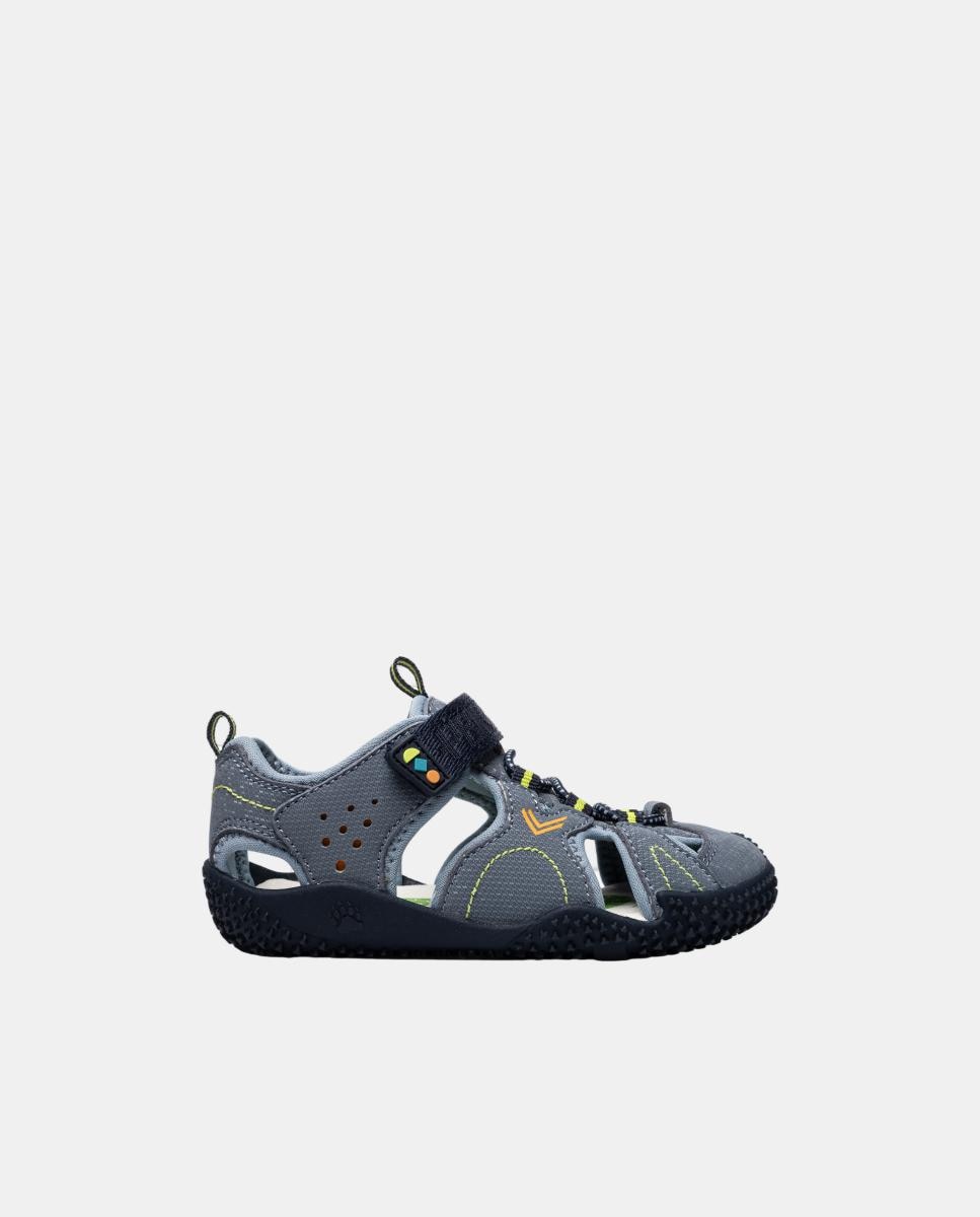 Sandalias tipo cangrejeras de niño - Pablosky - Azul / Gris Azul / Gris-1