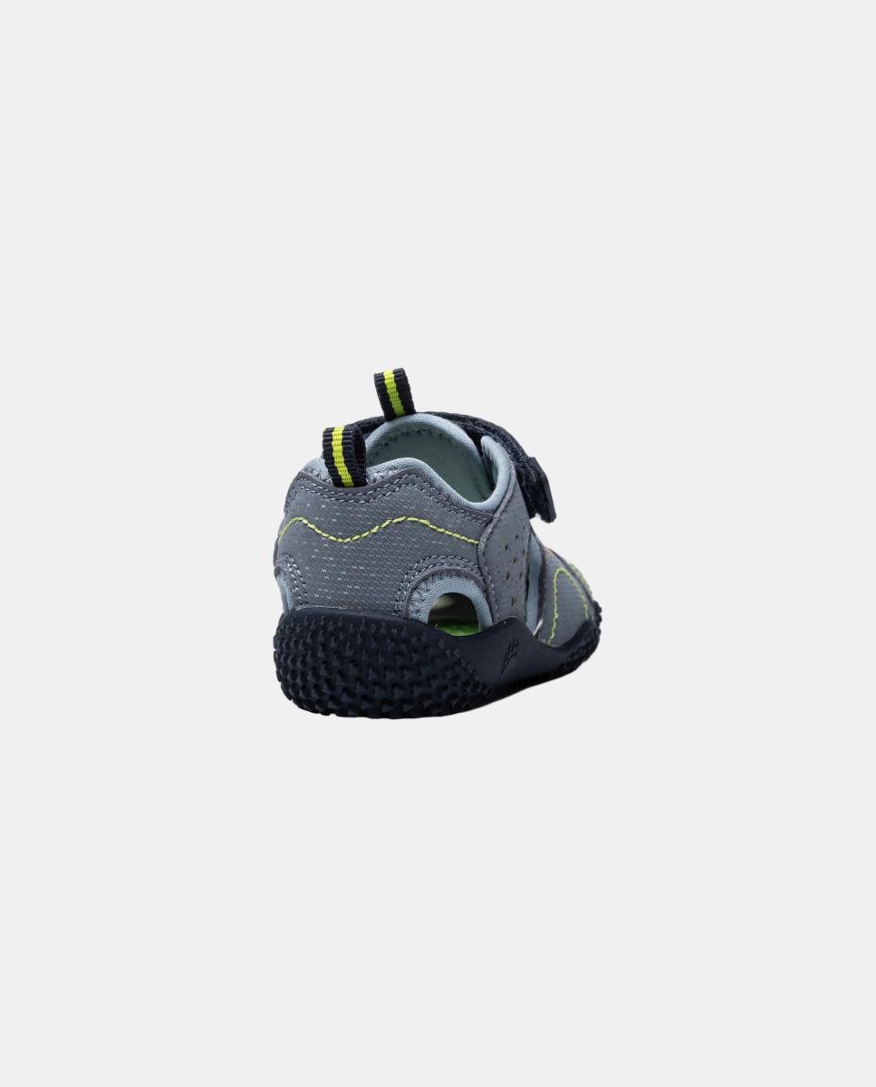 Sandalias tipo cangrejeras de niño - Pablosky - Azul / Gris Azul / Gris-3