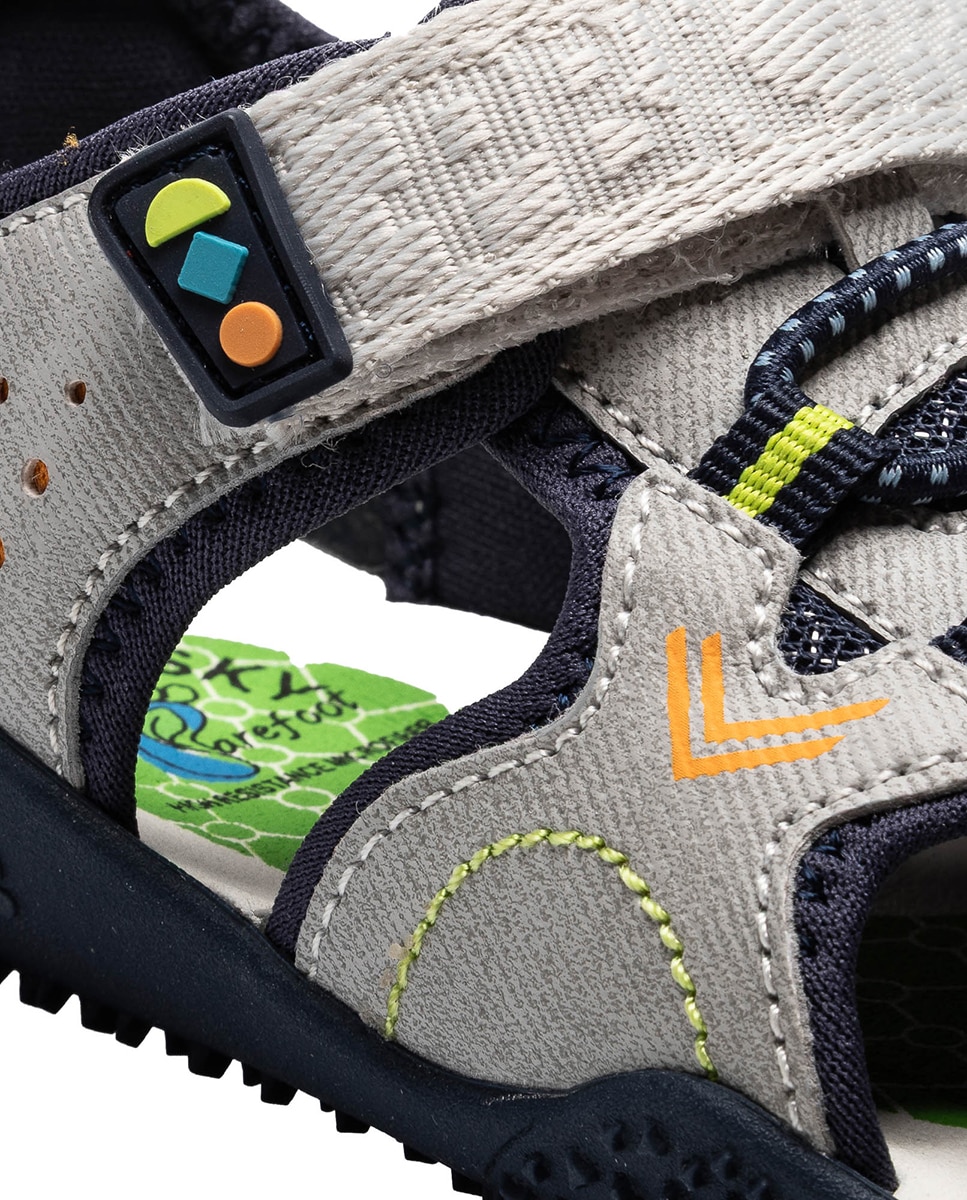 Sandálias Cinzentos-7