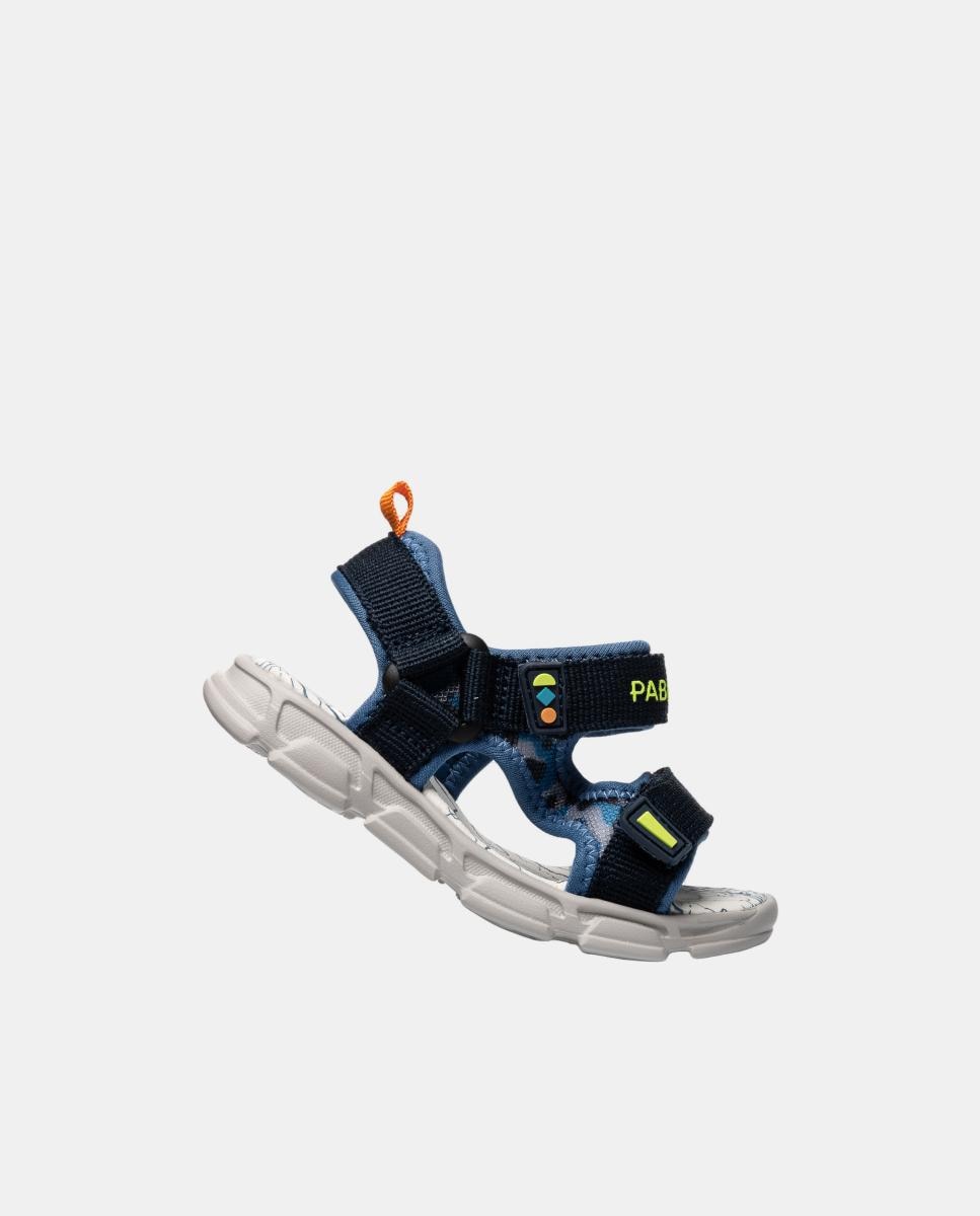 Sandalias abierta ligera niño - Pablosky - Azul Azul-5