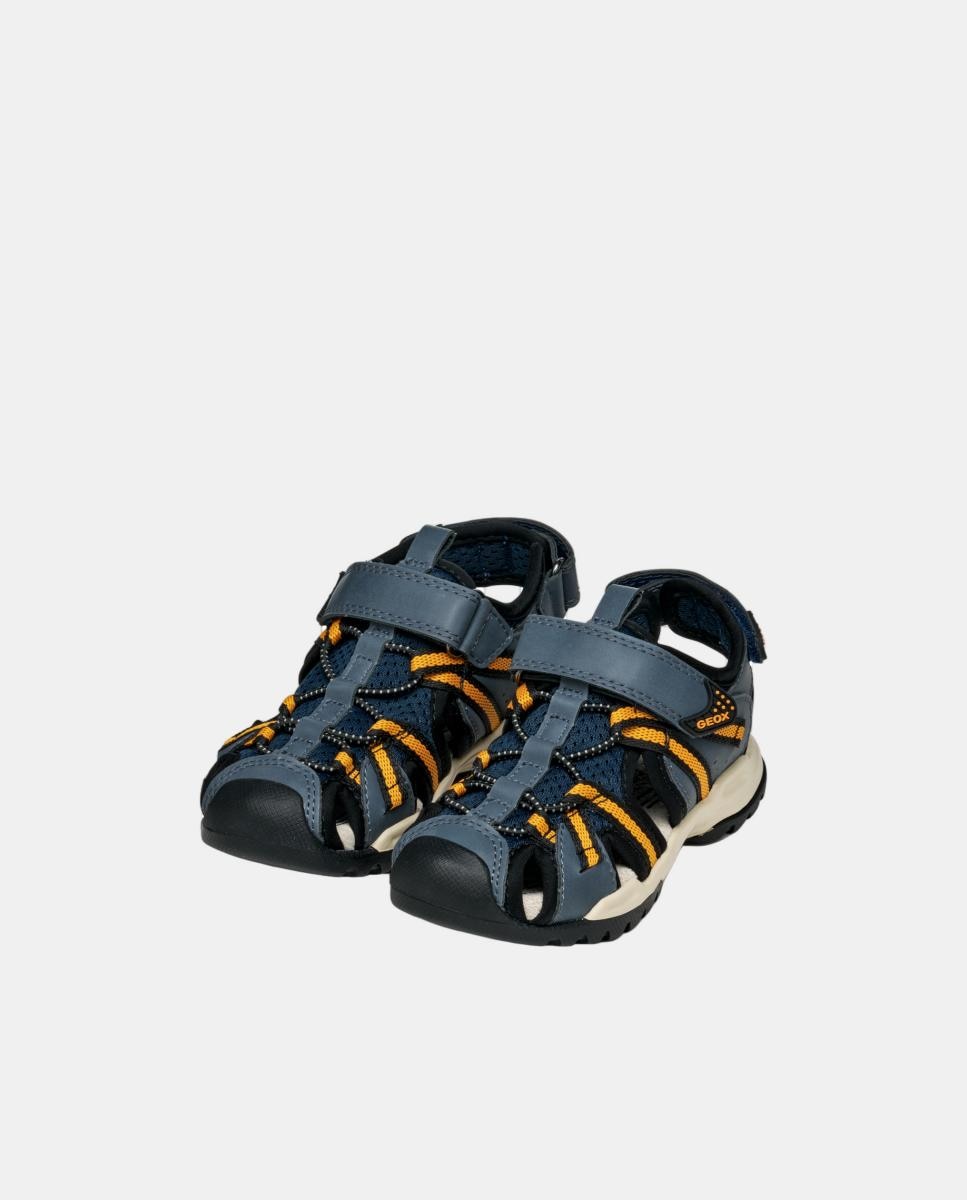 Sandálias com Sola Resistente Azul-marinho-3