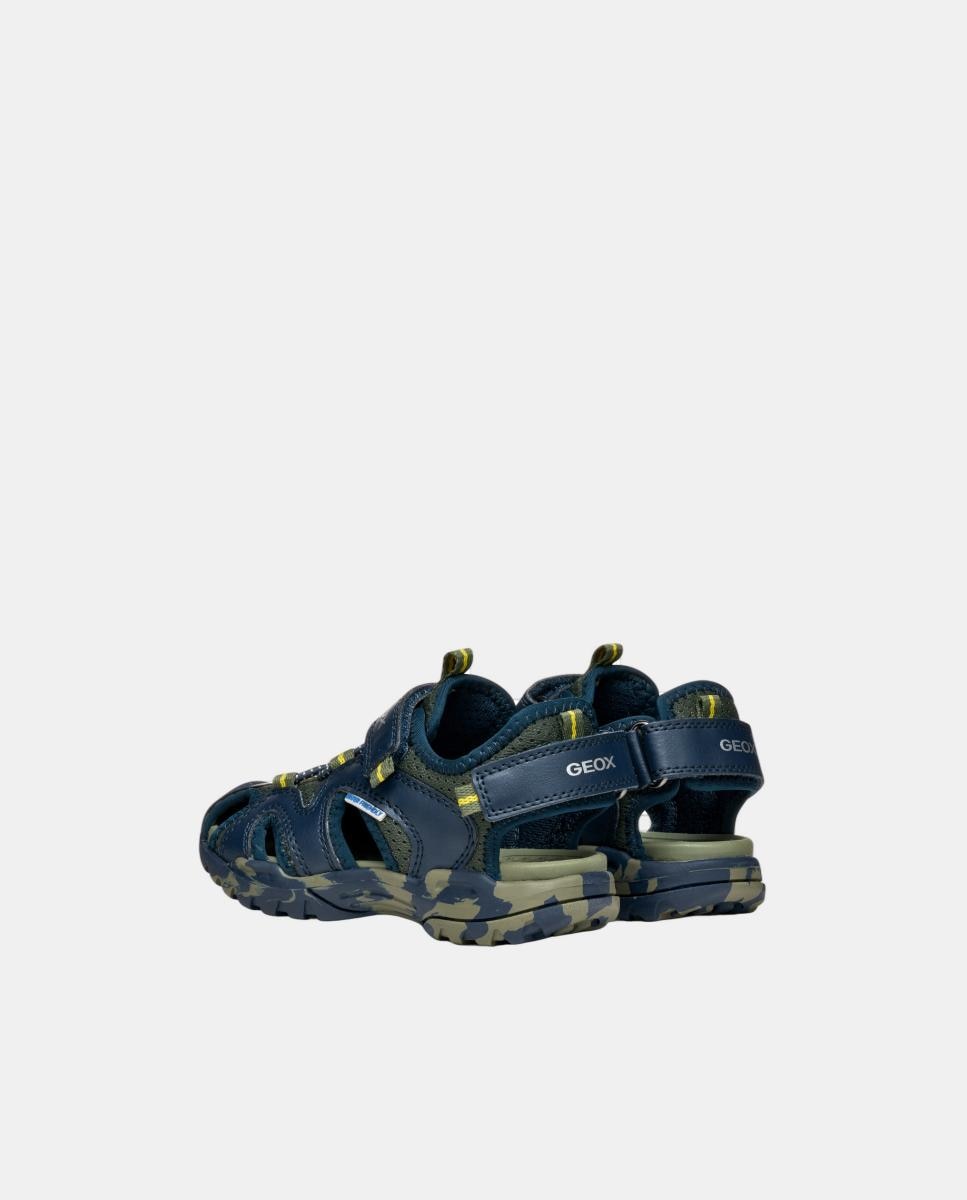 Sandálias com Sola Resistente Azul-marinho-4