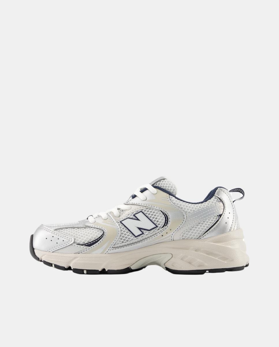 Sapatilhas Casual de Criança 530 Lace Cinzento-4