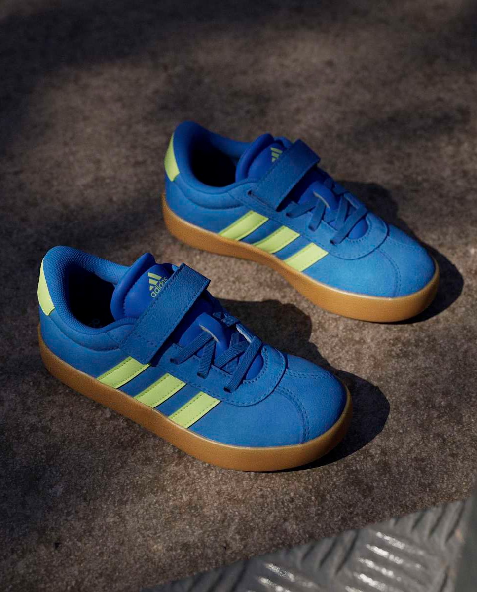 Sapatilhas Vl Court 3.0 El C adidas Azuis-13