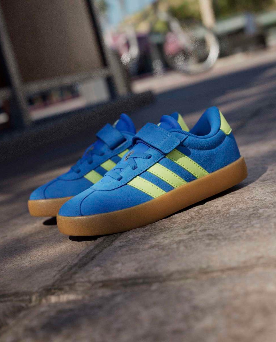 Sapatilhas Vl Court 3.0 El C adidas Azuis-16