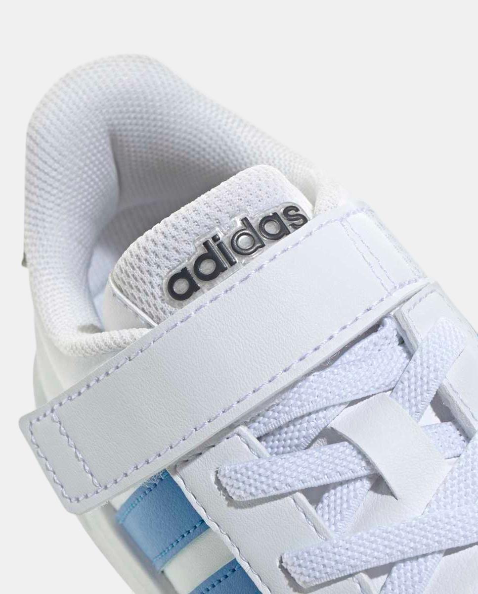 Sapatilhas Grand Court 3.0 El C adidas Brancos-7