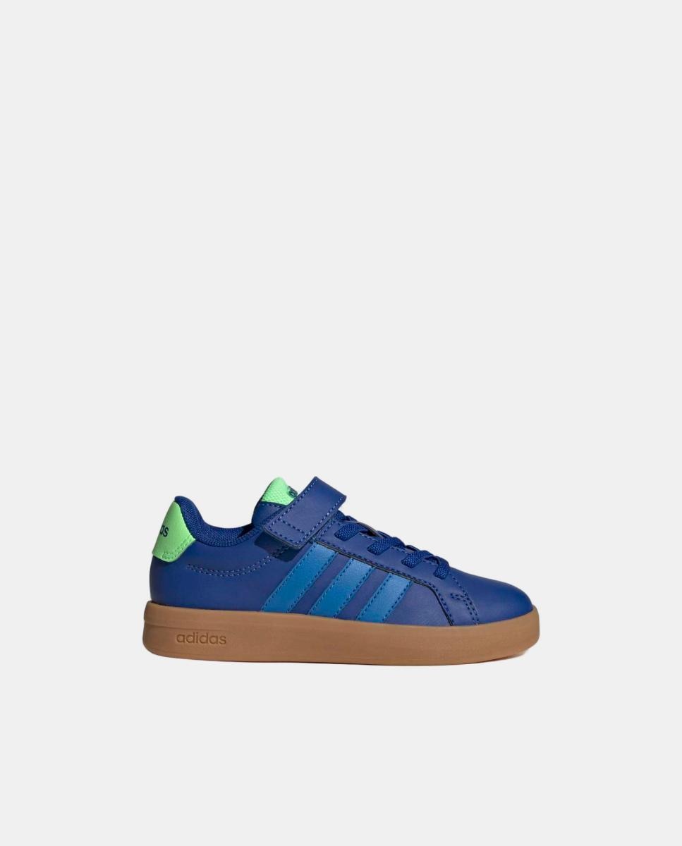 Sapatilhas Grand Court 3.0 El C adidas Azuis-1